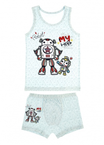 Комплект білизни (майка + трусики)  Donella 110-116см (77673UR/75673UR-1) - 4/5р.