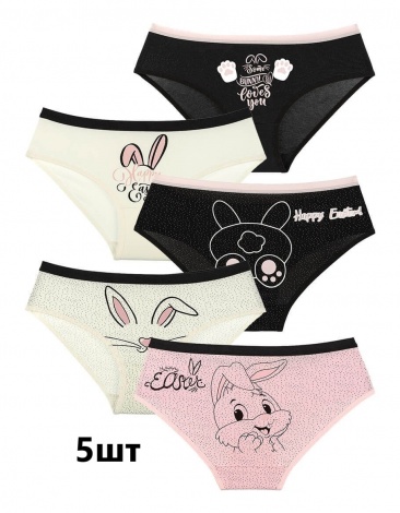 Набор трусиков Donella 122-128см  4171922RT - 5шт. 6/7р.